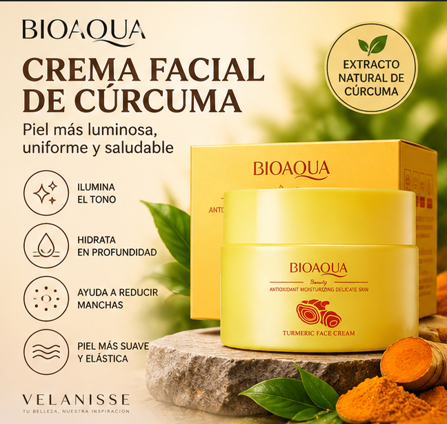 CREMA DE CÚRCUMA PARA PIEL DELICADA 60gr.