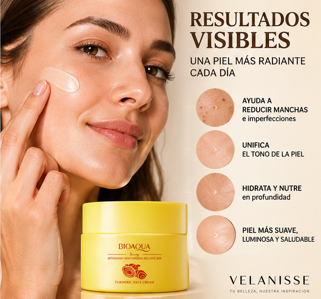 CREMA DE CÚRCUMA PARA PIEL DELICADA 60gr.