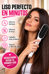 Pelo más liso y arreglado en minutos, sin perder tiempo cada mañana